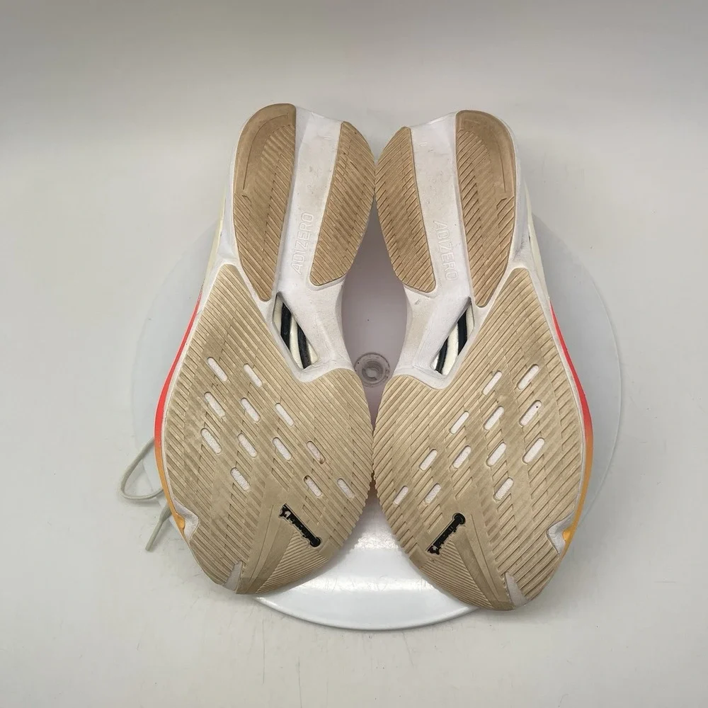 Adidas Sneakers Womens 7 Adizero Boston 12 Ivory Pack Gym Running Shoes IG3325